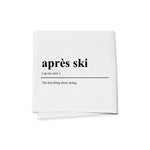 Cocktail Napkins (Set of 4) - Après Ski Definition