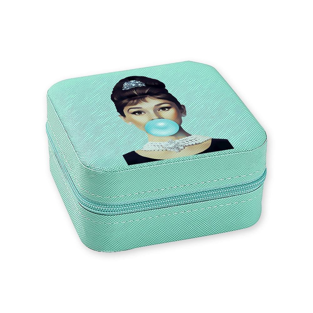 Travel Jewelry Box Blue - Audrey