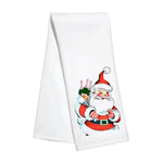 Kitchen Towel - Santa's Champagne Gift