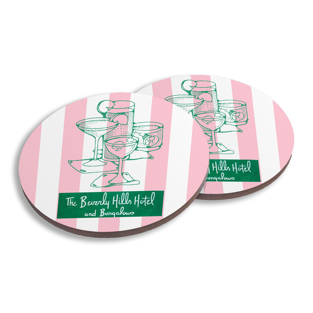 Ceramic Coasters (Set of 4) - Beverly Hills Hotel Drinks