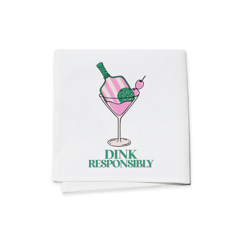 Cocktail Napkins (Set of 4) - Dink Responsibly