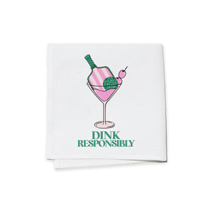 Cocktail Napkins (Set of 4) - Dink Responsibly