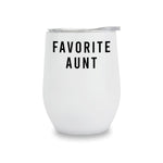 Wine Tumblers - Favorite Aunt