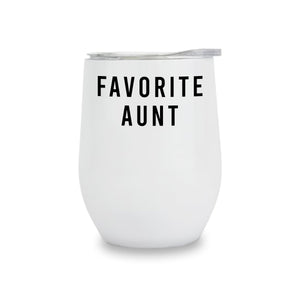 Wine Tumblers - Favorite Aunt