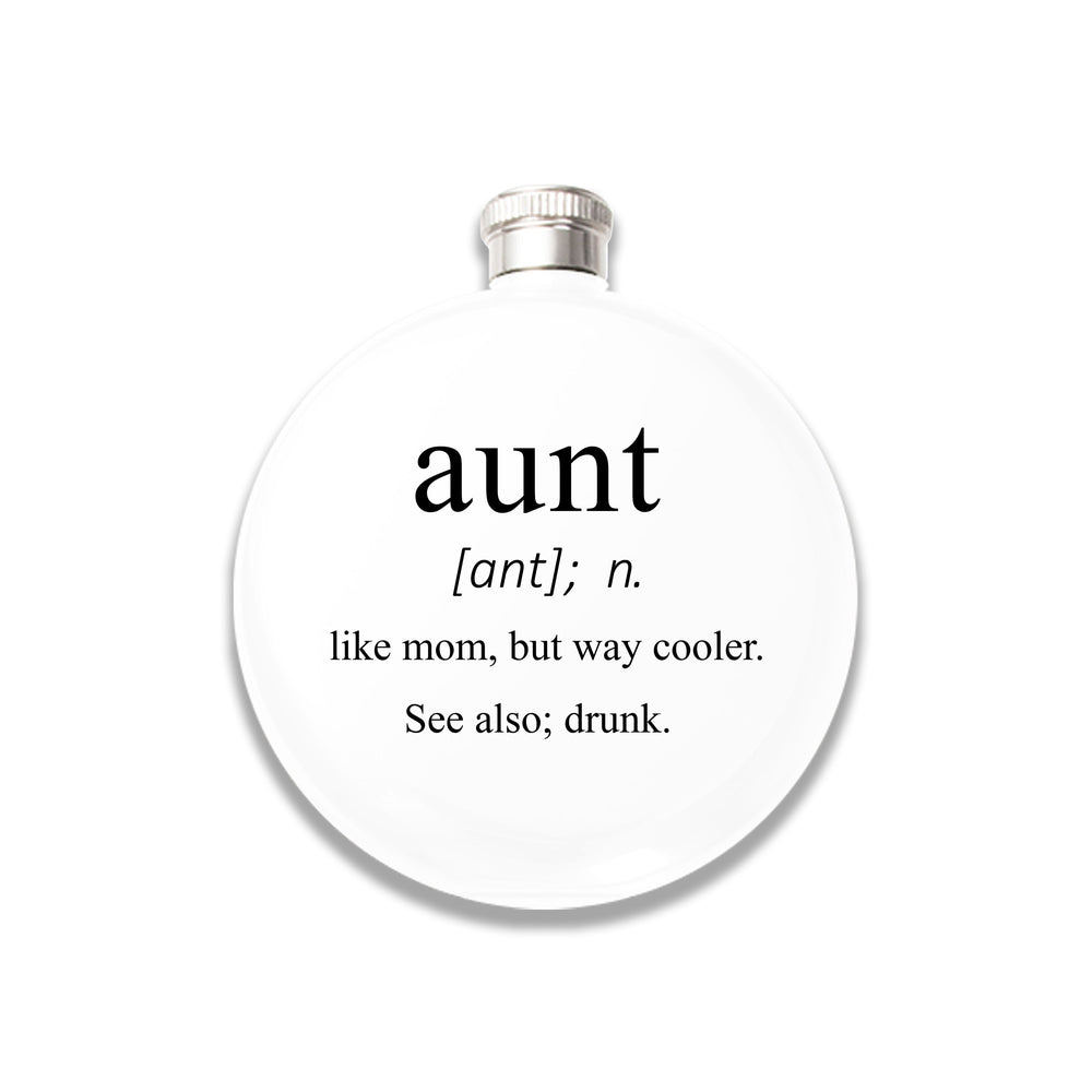 Flask (White) - Aunt