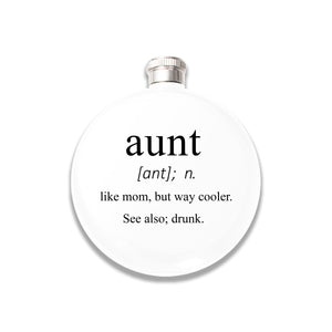 Flask (White) - Aunt