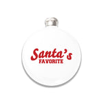 Flask (White) - Santa's Favorite