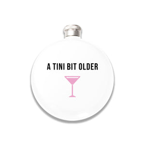 Flask (White) - A Tini Bit Older