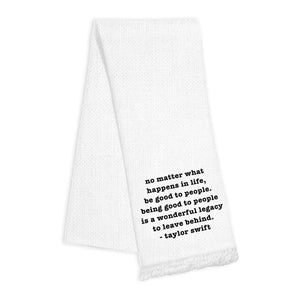 Fringe Towels - Be Good - Taylor Swift