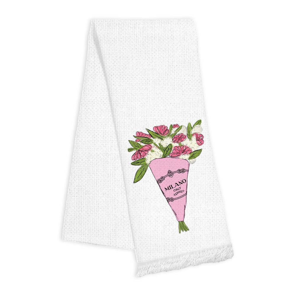 Fringe Towels - Milano Bouquet