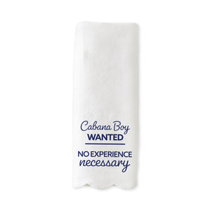 Guest Towel - Cabana Boy Wanted