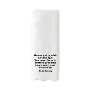 Guest Towel - Psychic Women (Andy Rooney)