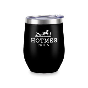 Wine Tumblers (Black) - Hotmes