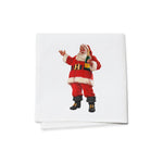 Cocktail Napkins (Set of 4) - Red Santa