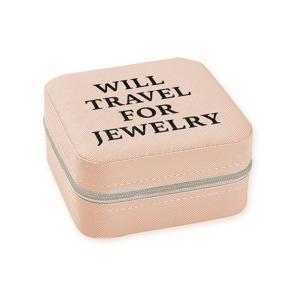 Travel Jewelry Box Blush - Will Travel for Jewelry