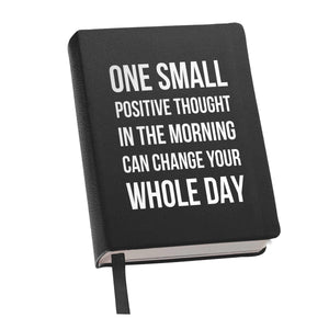 Lined Journal Black - One Small Positive Thought