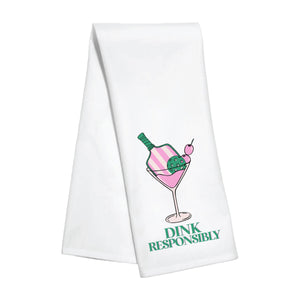 Kitchen Towel - Dink Responsibly