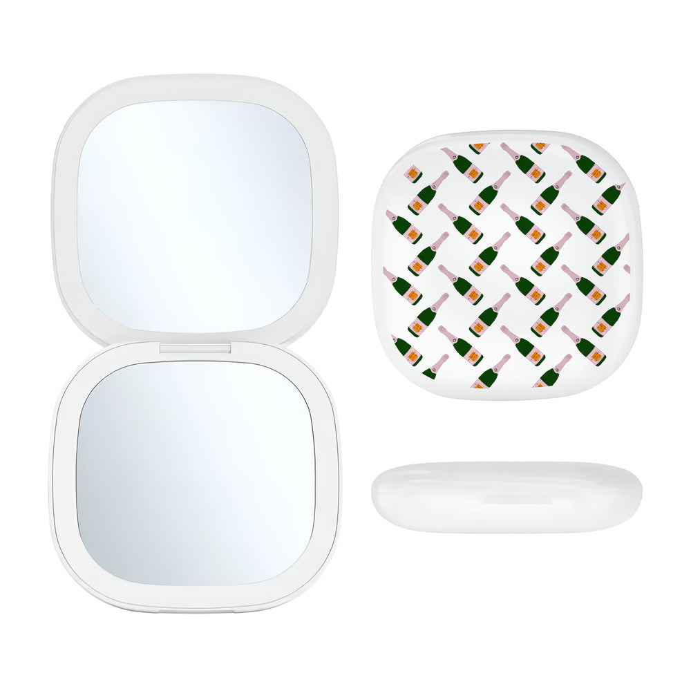 LED Compact Mirror- Champagne