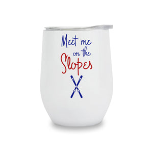 Beverage Tumbler- Meet me on the Slopes