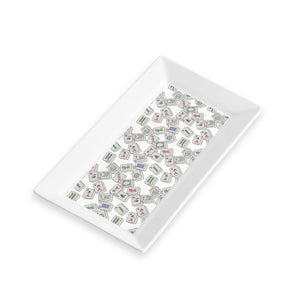 Ceramic Serving Trays - Mahjong