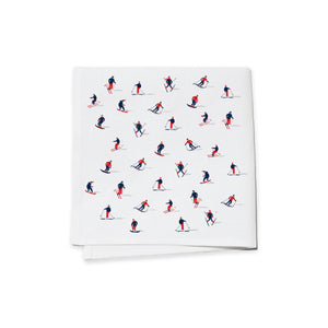 Cocktail Napkins (Set of 4) - Skiers