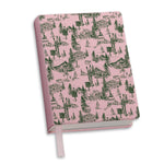 Lined Journal - Ski Toile