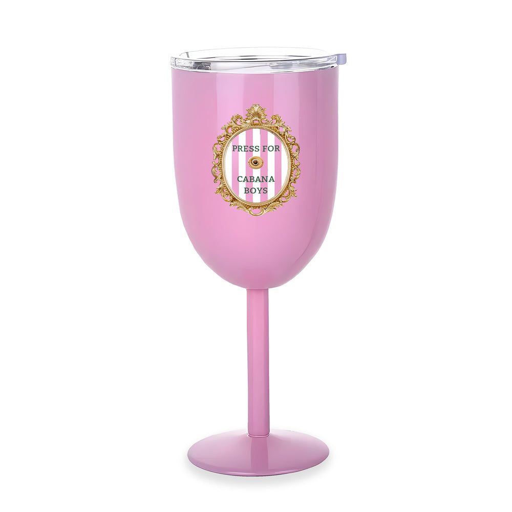 Stem Tumblers (Pink) - Press For Cabana Boy