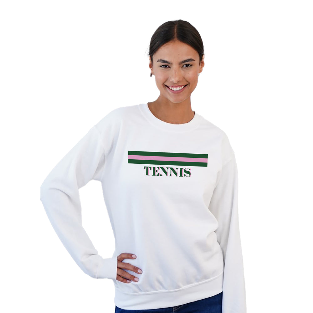 Scuba Sweatshirt - Tennis Stripe