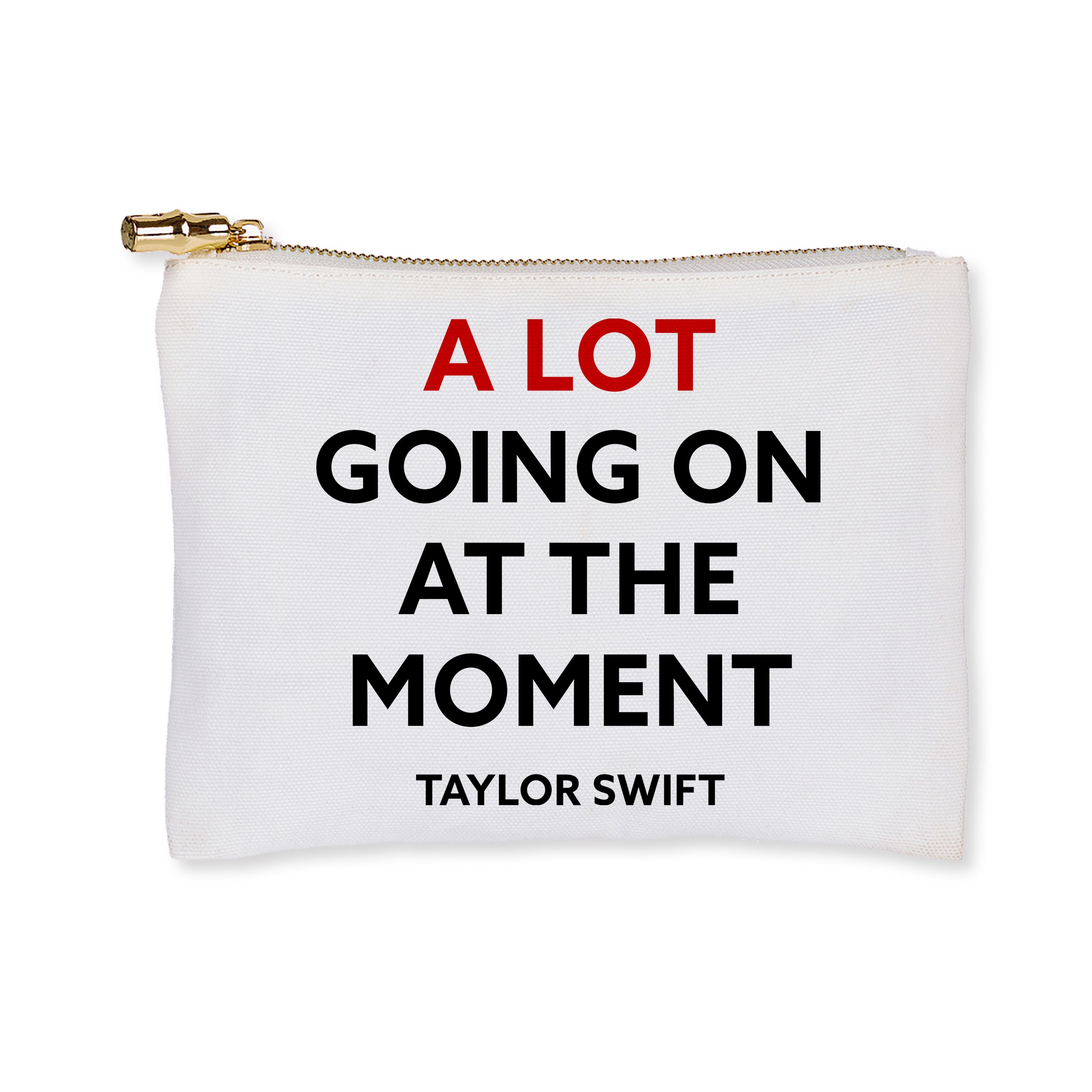 Taylor Swift Flat Zip A Lot Going On Toss Designs