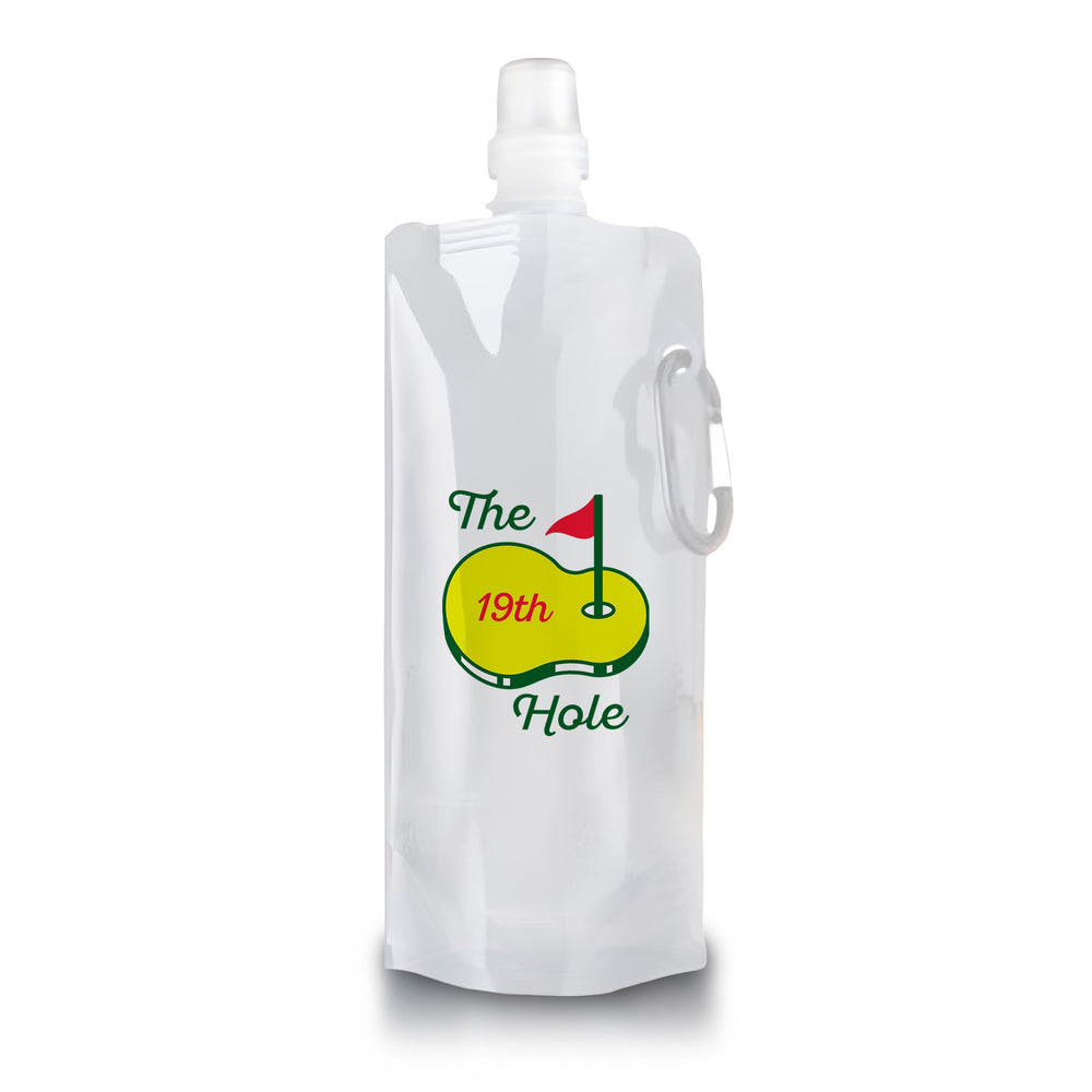 Portable Clear Water Bottle - 19th Hole