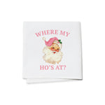 Cocktail Napkins (Set of 4) - Where my Ho's At