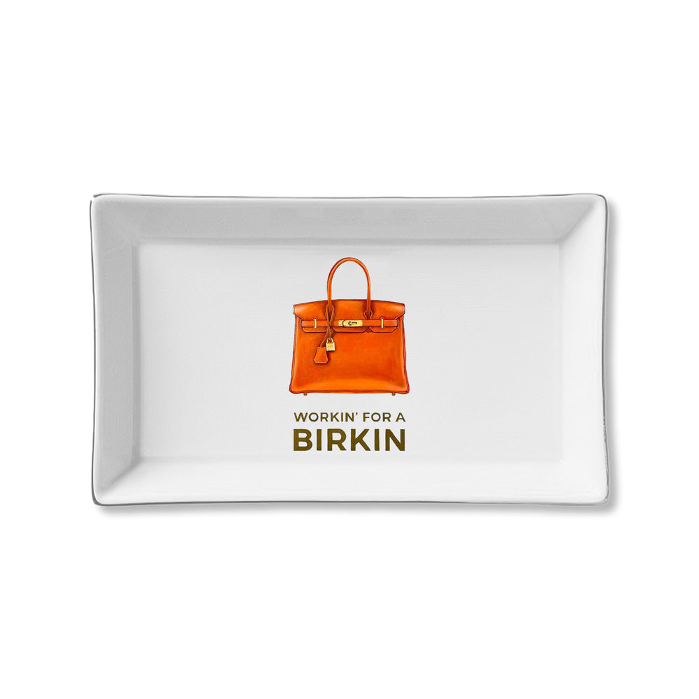 Ceramic Tray-Workin for a Birkin