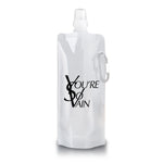 Portable Clear Water Bottle - You're So Vain