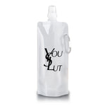 Portable Clear Water Bottle - You Slut